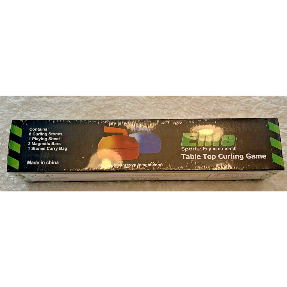 New in Package Tabletop Curling Game 120 X‎ 28cm Mat Elite Sports Equipment